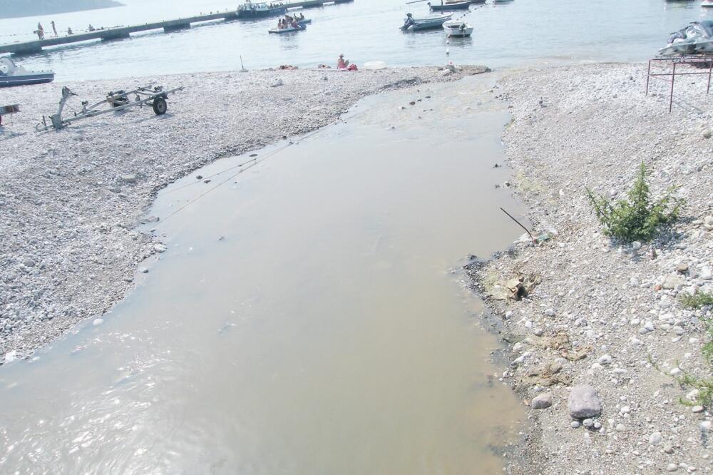 Budva kanalizacija, Foto: Vuk Lajović