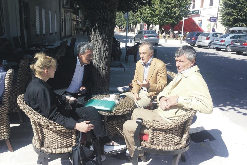 Koča Pavlović, Miodrag Lekić, Božidar Ivanović, Foto: Danijela Lasica