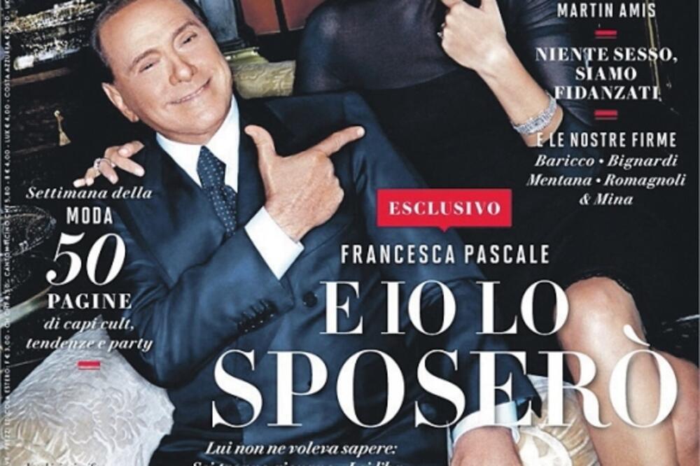 Silvio Berluskoni, Franćeska Paskale, Foto: Vanity Fair