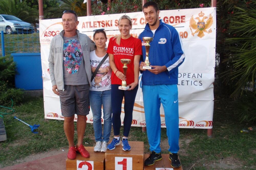 Filip Mihaljević i Slađana Perunović, Foto: ASCG