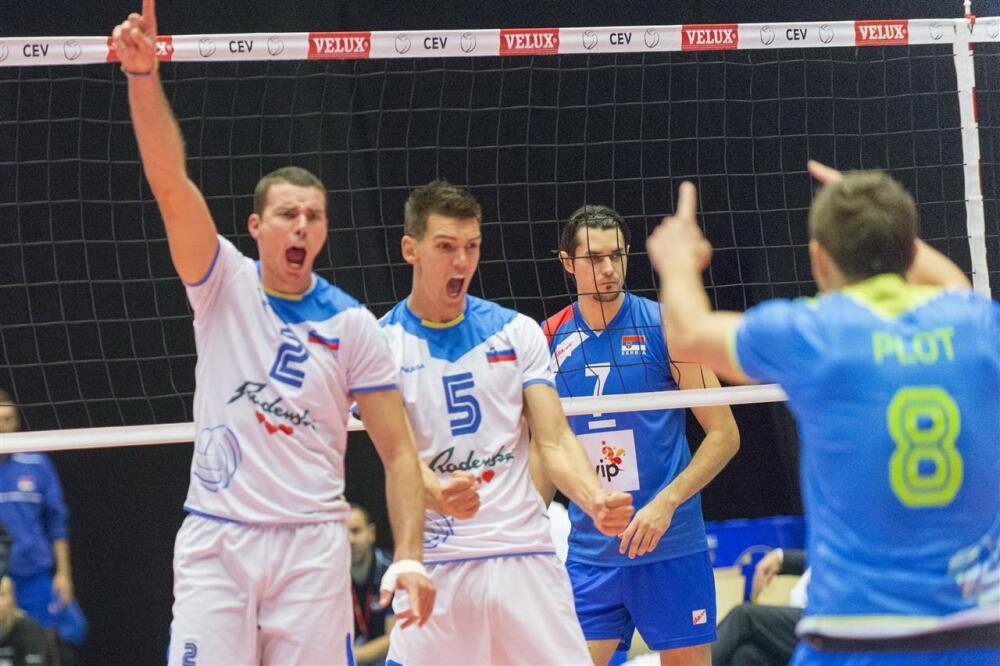 Odbojkaši Slovenije, Foto: Cev.lu
