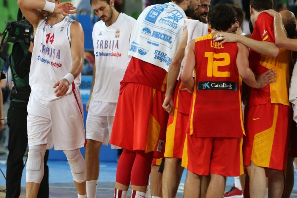 Košarkaši Španije, Foto: Beta AP
