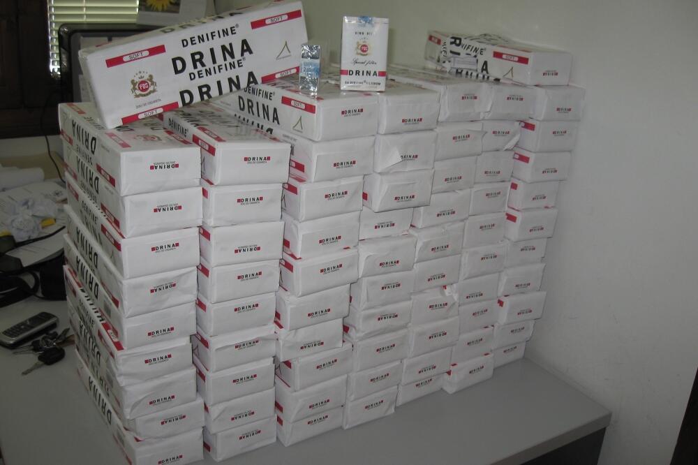 cigarete, Foto: Uprava policije