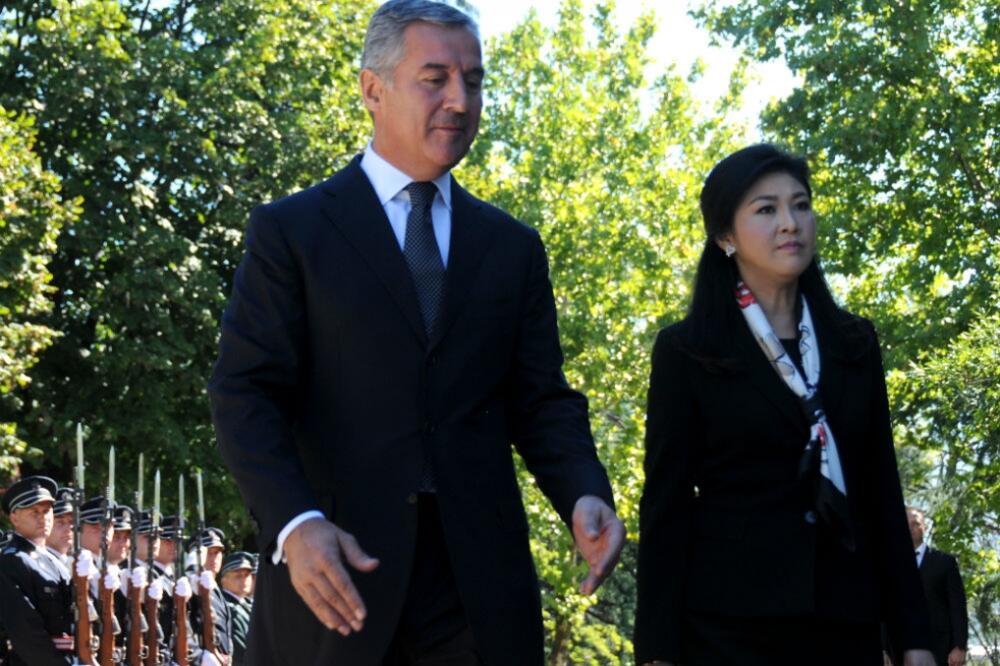 Đukanović i Šinavatra, Foto: Boris Pejović