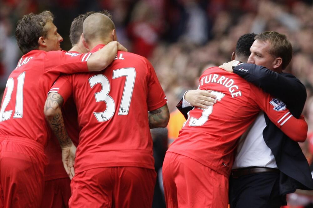 Danijel Staridž i Brendan Rodžers, Foto: Beta/AP
