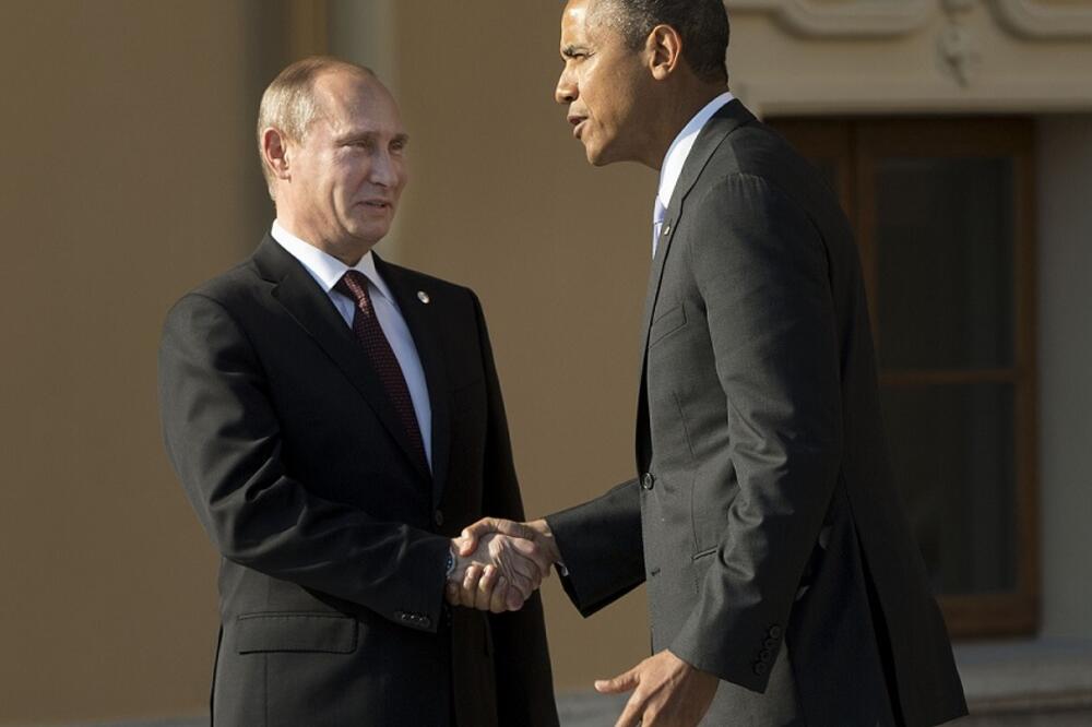 Vladimir Putin, Barak Obama, Foto: Beta/AP