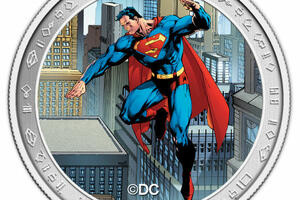 Lik Supermena na kanadskim kovanicama