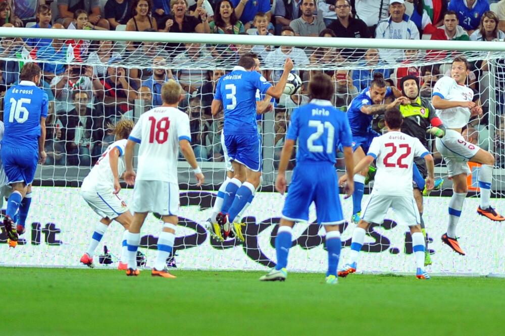 Italija - Češka, Foto: Beta AP