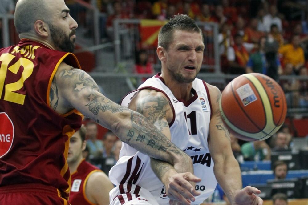 Armands Škele i Pero Antić, Foto: Beta/AP