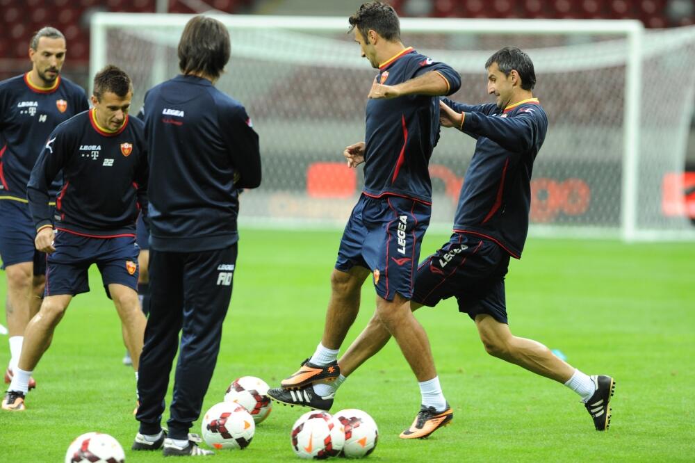 Crna Gora trening Varšava, Foto: Savo Prelević
