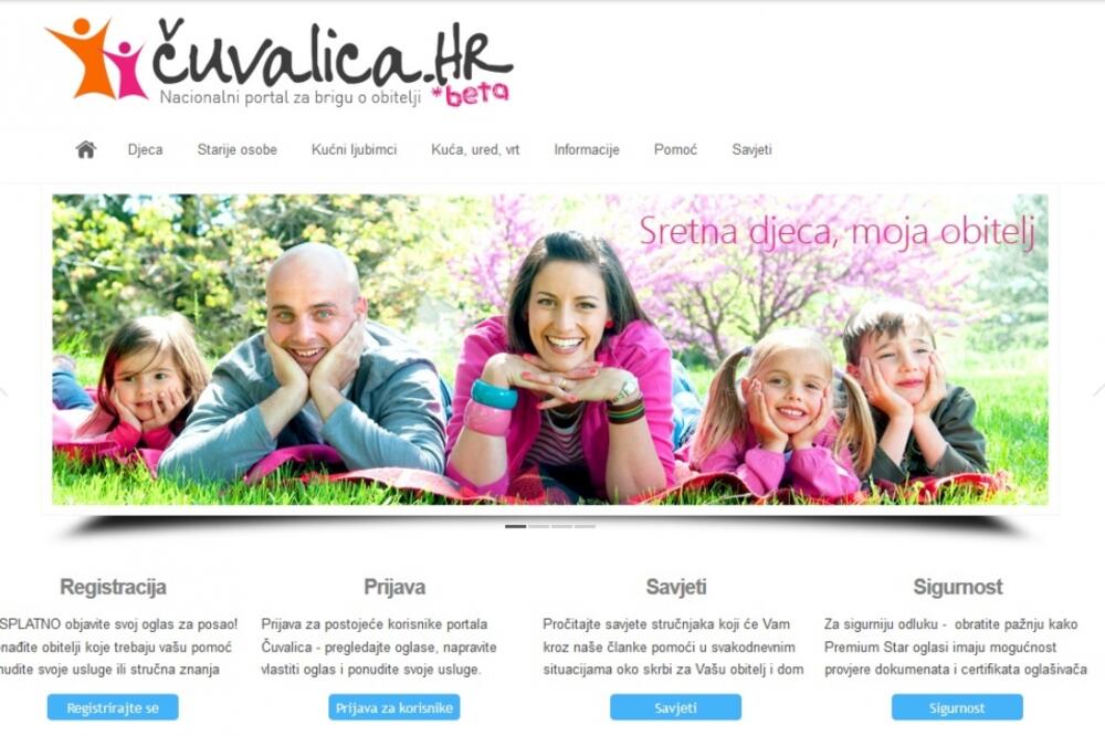 čuvalica.hr, Foto: Screenshot (Cuvalica.hr)