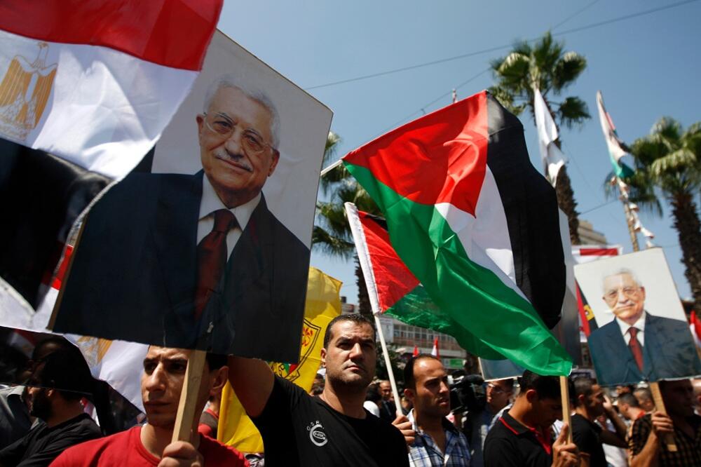 Ramala, marš podrške Egiptu, Foto: Beta/AP