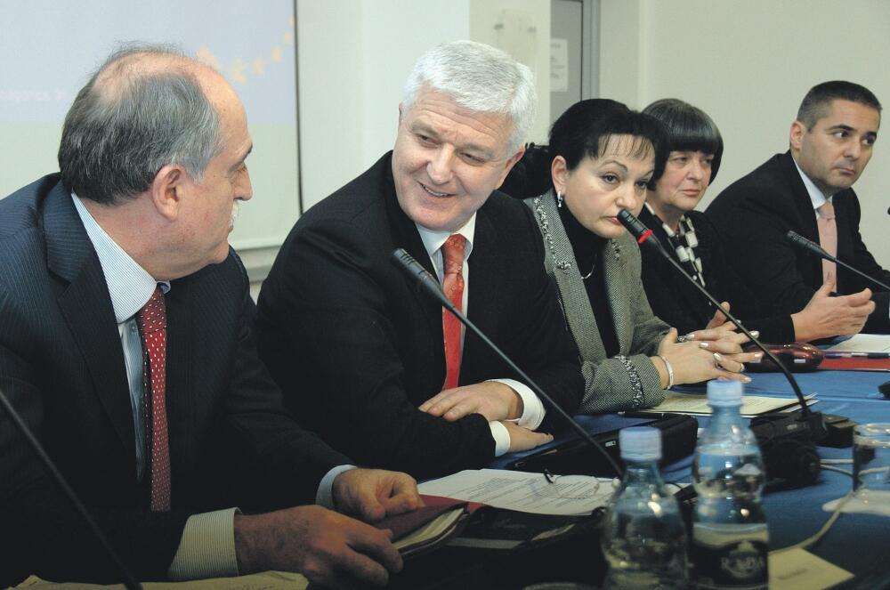 Milan Roćen, Duško Marković, Vesna Medenica, Ranka Čarapić, Veselin Veljović