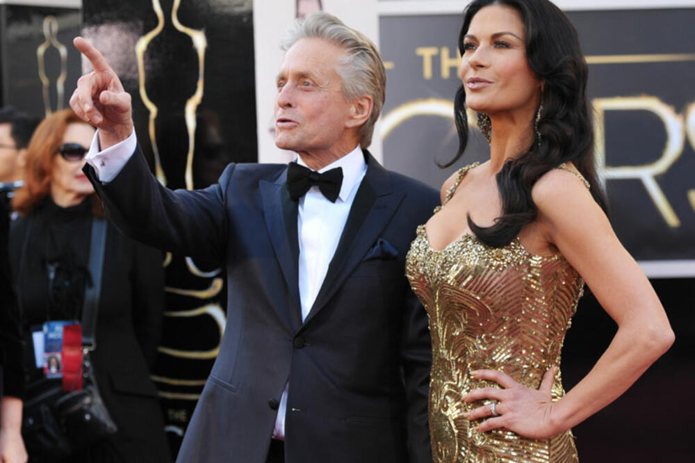 Ketrin Zita Džons, Majkl Daglas, Foto: Rojters