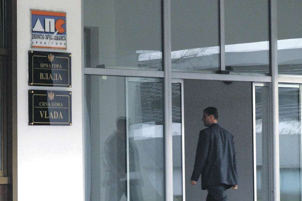 DPS, Vlada Crne Gore, zgrada Vlade, Foto: Arhiva "Vijesti"
