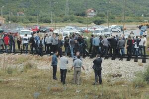 Rudari nastavili sa blokadom, poručili Vladi da mora naći rješenje