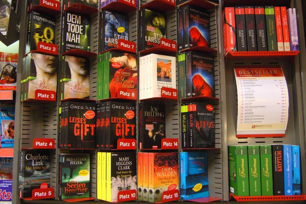 bestseller, knjige, Foto: Wikimedia.org