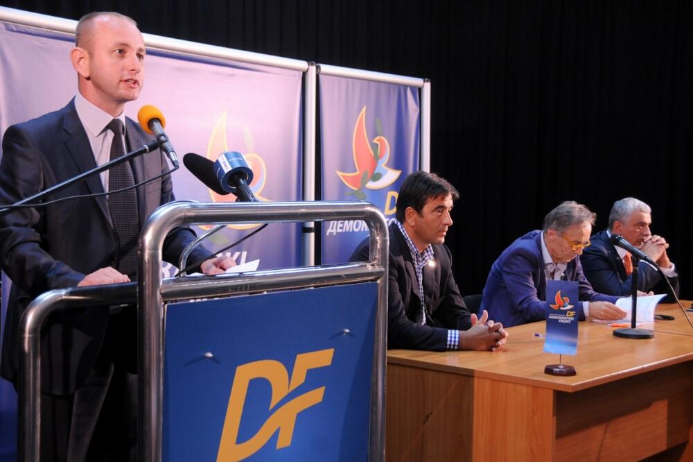 Demokratski front, Milan Knežević, Foto: Zoran Đurić