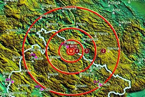 Zemljotres od 3,1 Rihtera kod Pljevalja