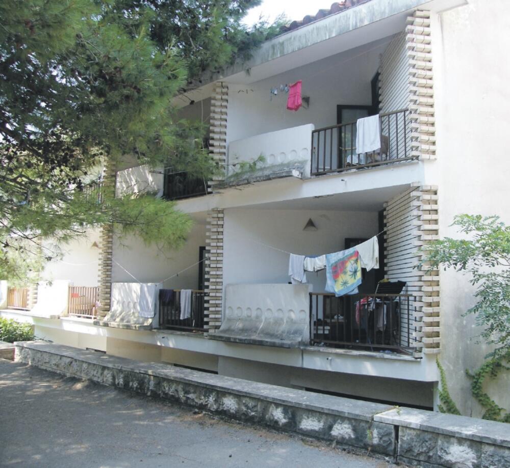 hotel Kraljičina plaža, Miločer