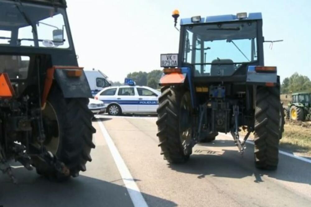 traktor u Hrvatskoj, Foto: Screenshot (AlJazeera)
