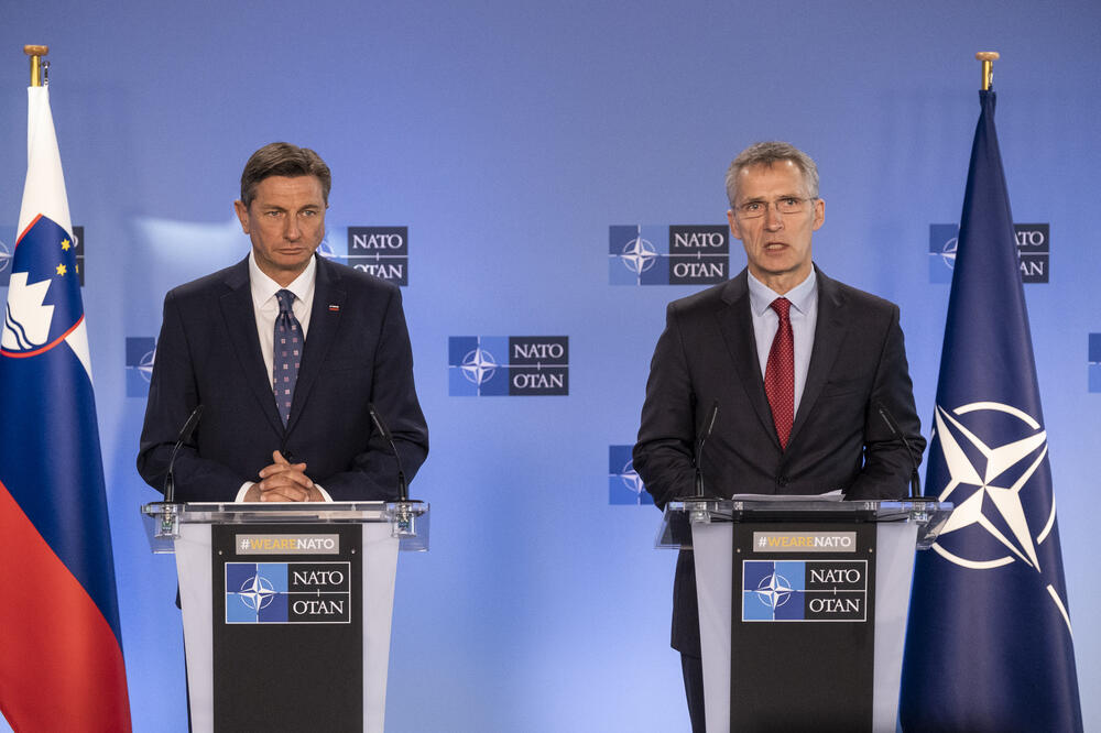 Pahor i Stoltenberg, Foto: NATO