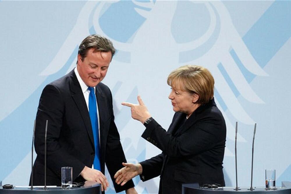 Angela Merkel, Dejvid Kameron, Foto: Telegraph.co.uk