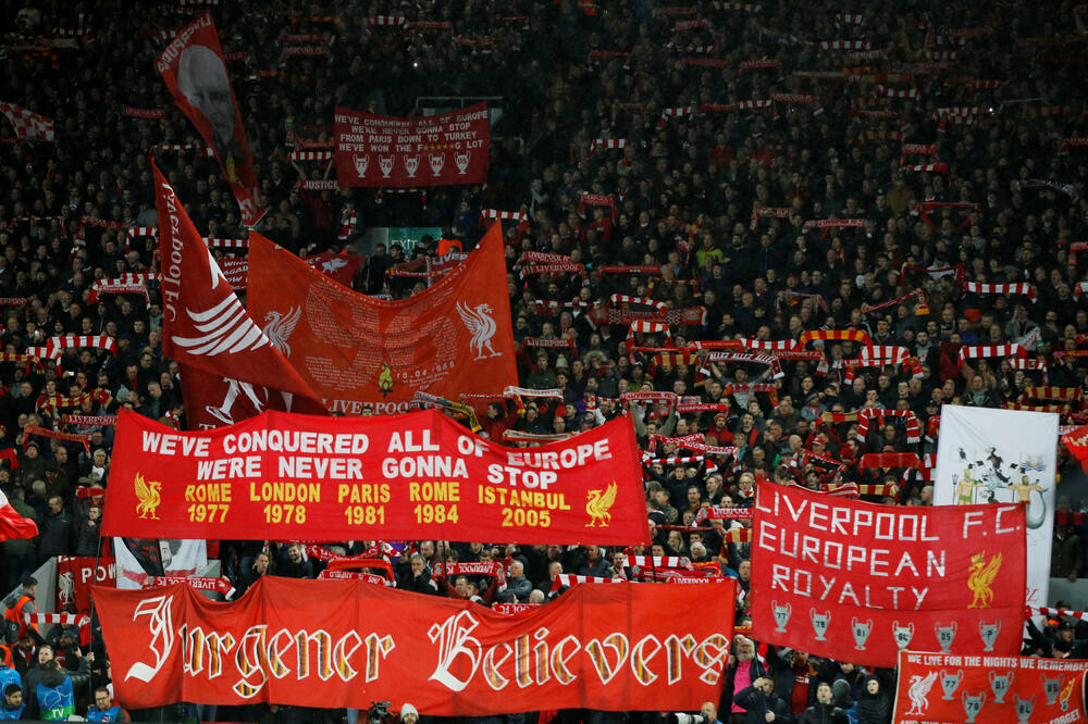 Navijači Liverpula, Foto: Reuters
