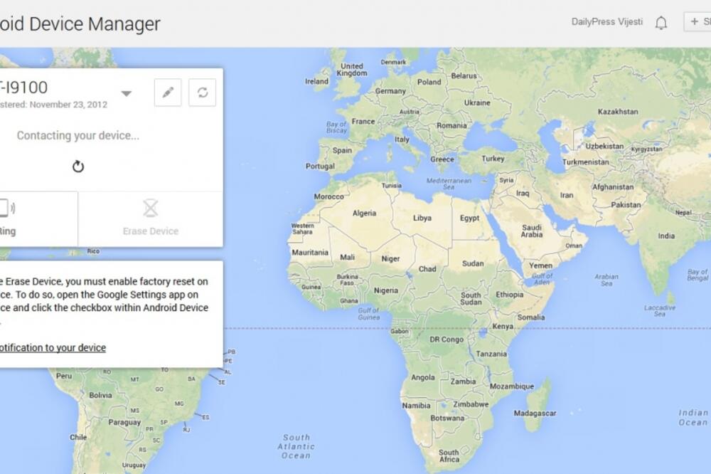 Android, Foto: Screenshot