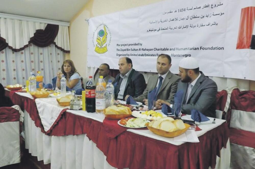Rifat Fejzić iftar, Foto: Monteislam.com
