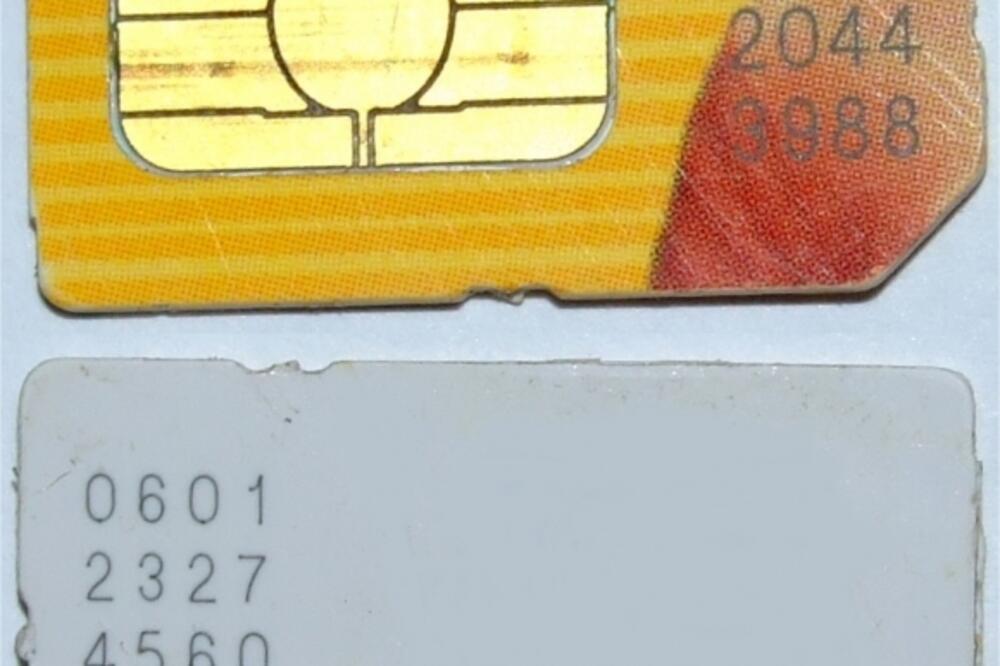 Sim kartica, Foto: Wikimedia