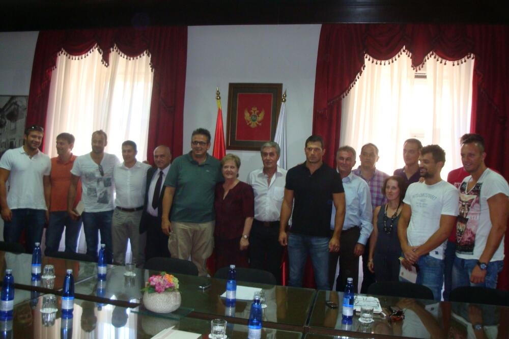 Prijem vaterpolista, Foto: Ivana Komnenić