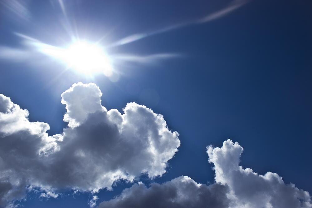 Ilustracija, Foto: Sunce, nebo, oblaci