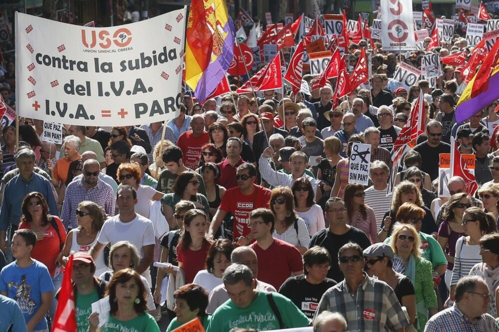 Španija protesti, Foto: Reuters
