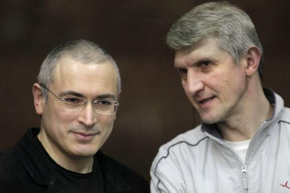 Mihail Hodorkovski, Platon Lebedev, Foto: Beta/AP