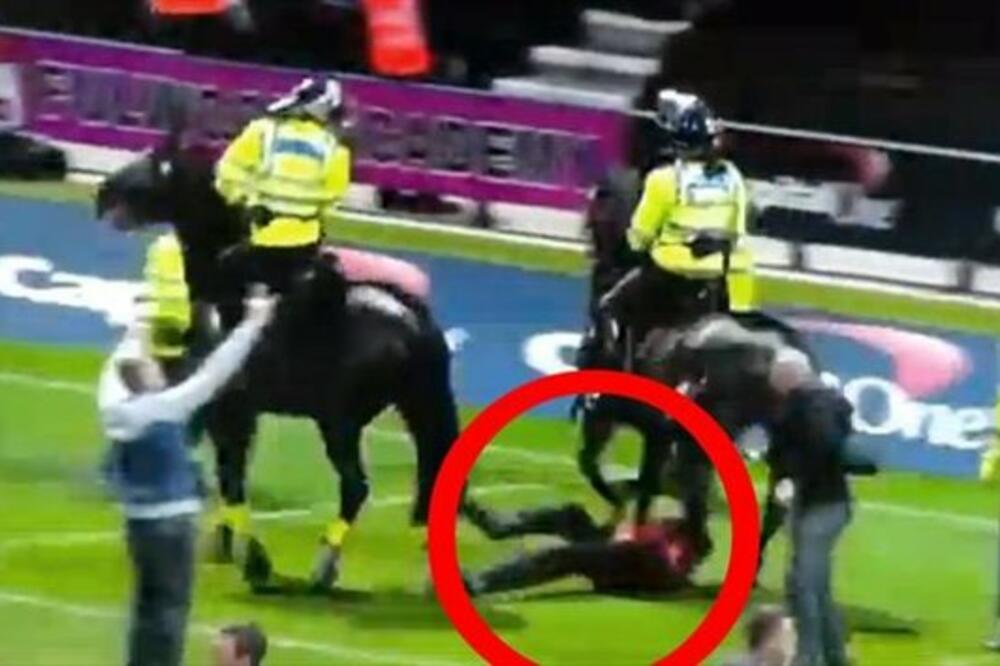 Engleska - nemiri, Foto: Sky Sports screenshot