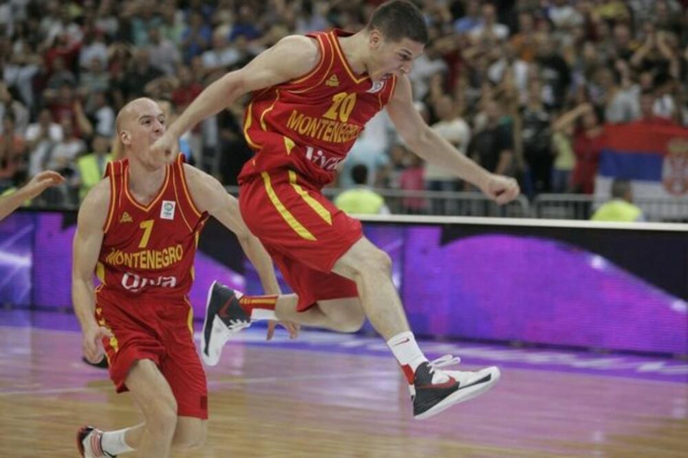 Crnogorski košarkaši, Foto: B92