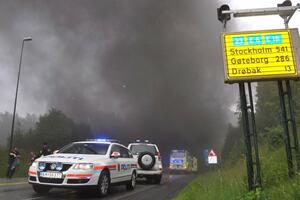 Vatra u norveškom tunelu, 55 osoba u bolnici