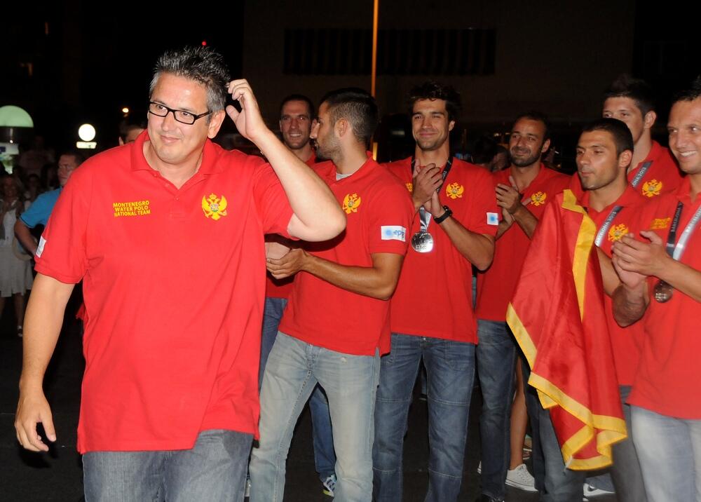 Doček vaterpolista, Ranko Perović