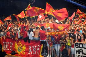 Prenos finala na podgoričkom Trgu Republike