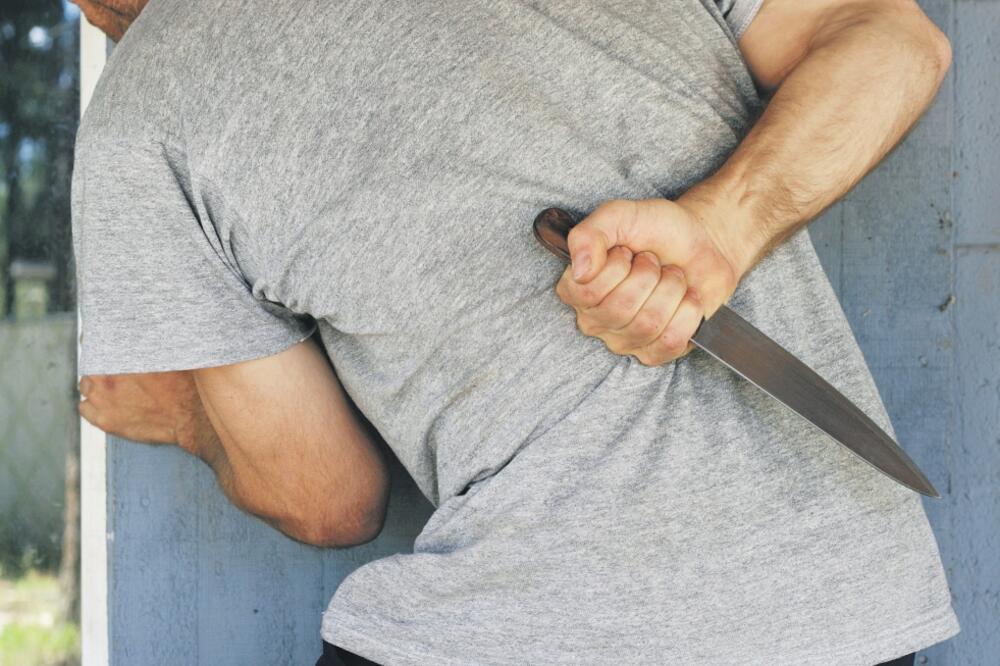 napadač, napadač nož, Foto: Shutterstock