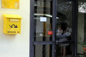 Opljačkana glavna Pošta u Tivtu: Odnijeto oko 900 eura
