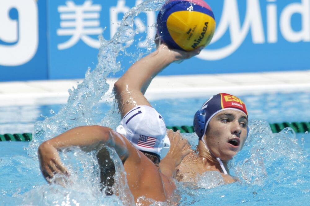 Vaterpolisti Španije i SAD, Foto: RFEN 2011