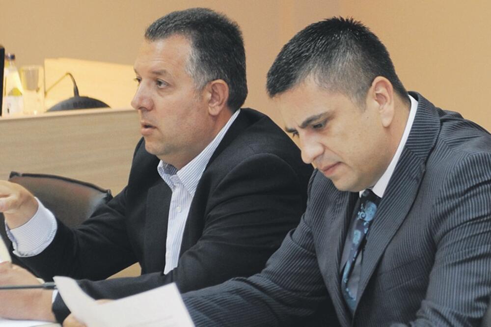 Zoran Miljanić, Časlav Perović, Foto: Savo Prelević