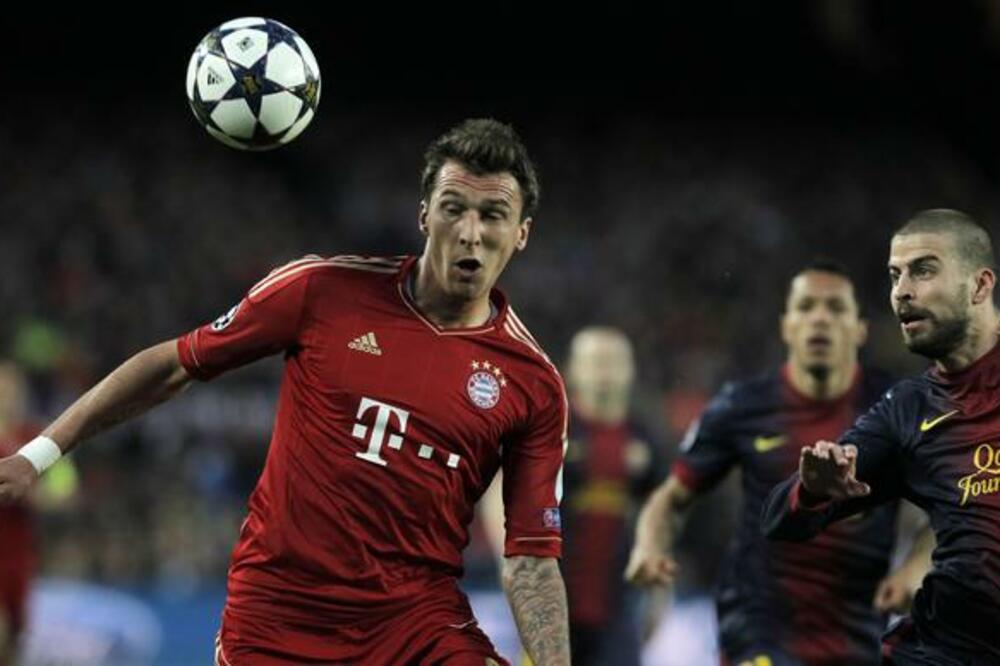 Mario Mandžukić, Đerar Pike, Foto: Beta/AP