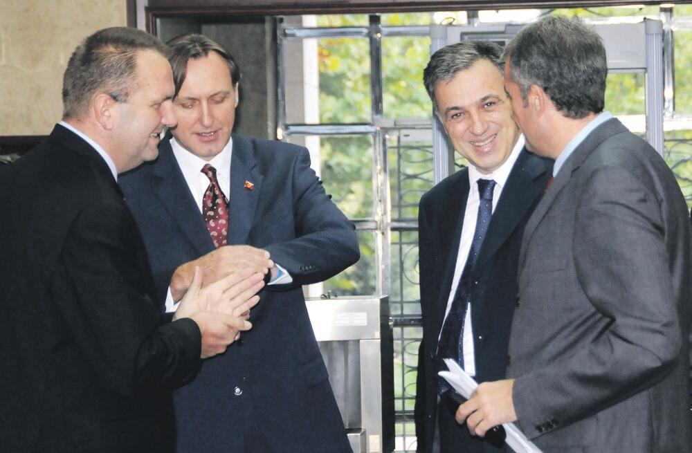 Željko Šturanović, Ranko Krivokapić, Filip Vujanović, Zoran Jelić