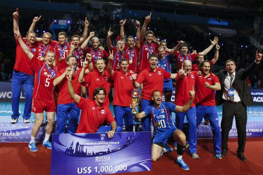 Odbojkaši Rusije, Foto: Beta/AP