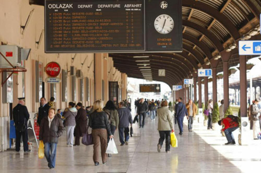 Glavna željeznička stanica u Zagrebu, Foto: Http://www.zagrebonline.hr