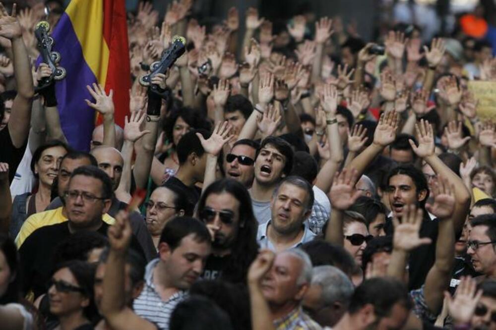 Protesti, Španija, Foto: Beta/AP