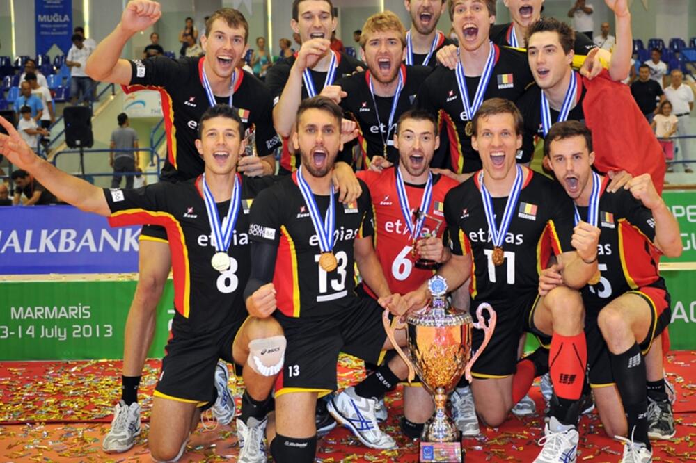 Odbojkaši Belgije, Foto: Cev.lu